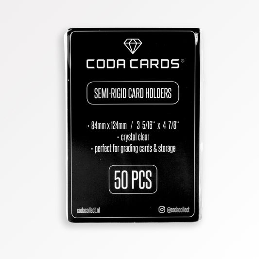 Semi-Rigid Card Holders (50 stuks)